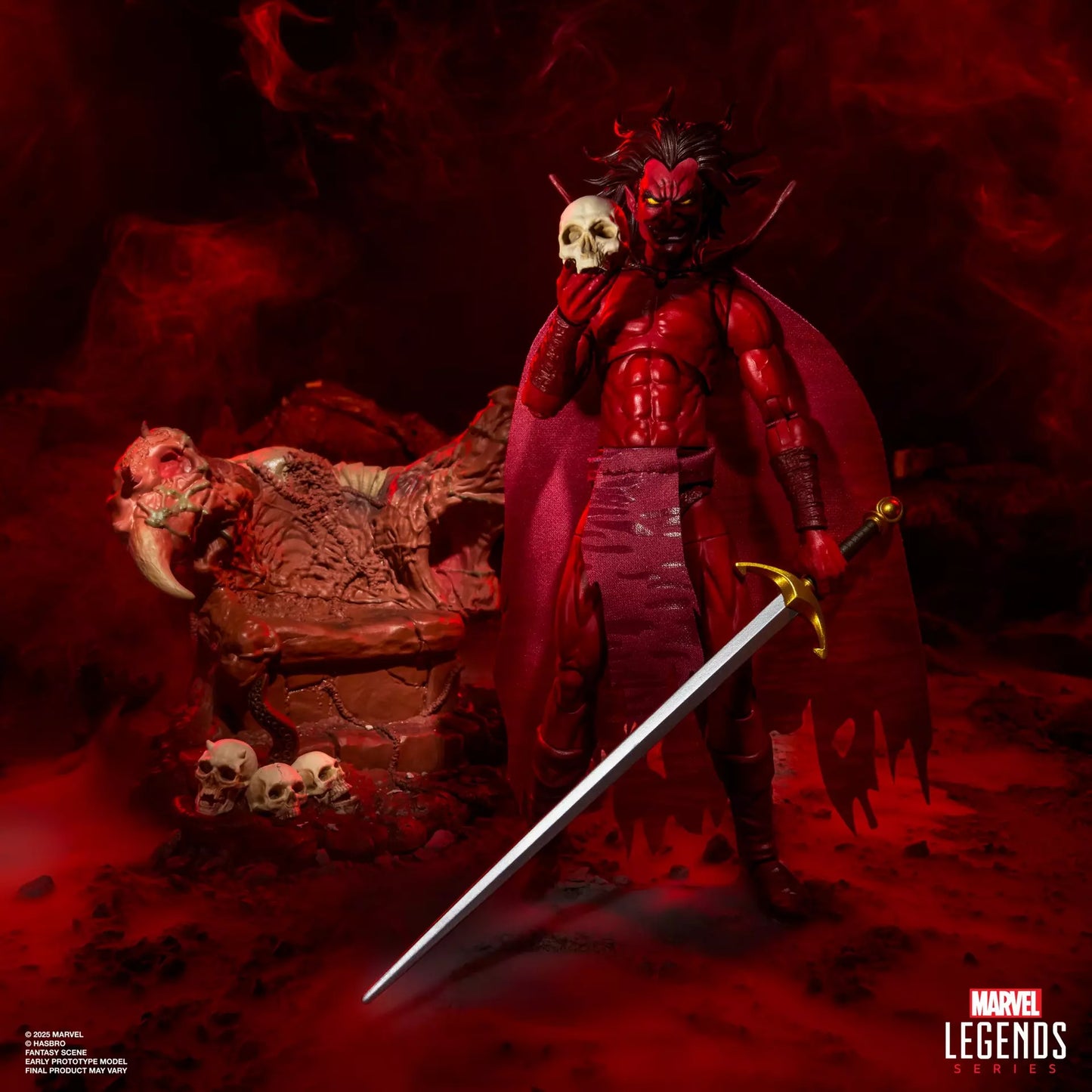 Marvel Legends Series Marvel’s Mephisto with Infernal Throne Action Figure