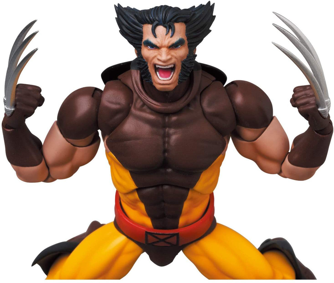 MAFEX No.138 Wolverine (Brown Comic Ver.) Action Figure