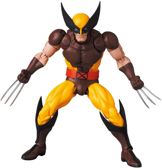 MAFEX No.138 Wolverine (Brown Comic Ver.) Action Figure