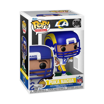 NFL Rams Puka Nacua Funko Pop! Vinyl Figure #306