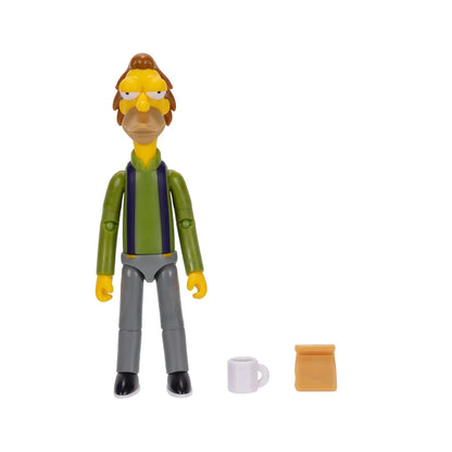 The Simpsons 5-Inch Wave 3 Lenny Leonard with Lunch Bag Action Figure