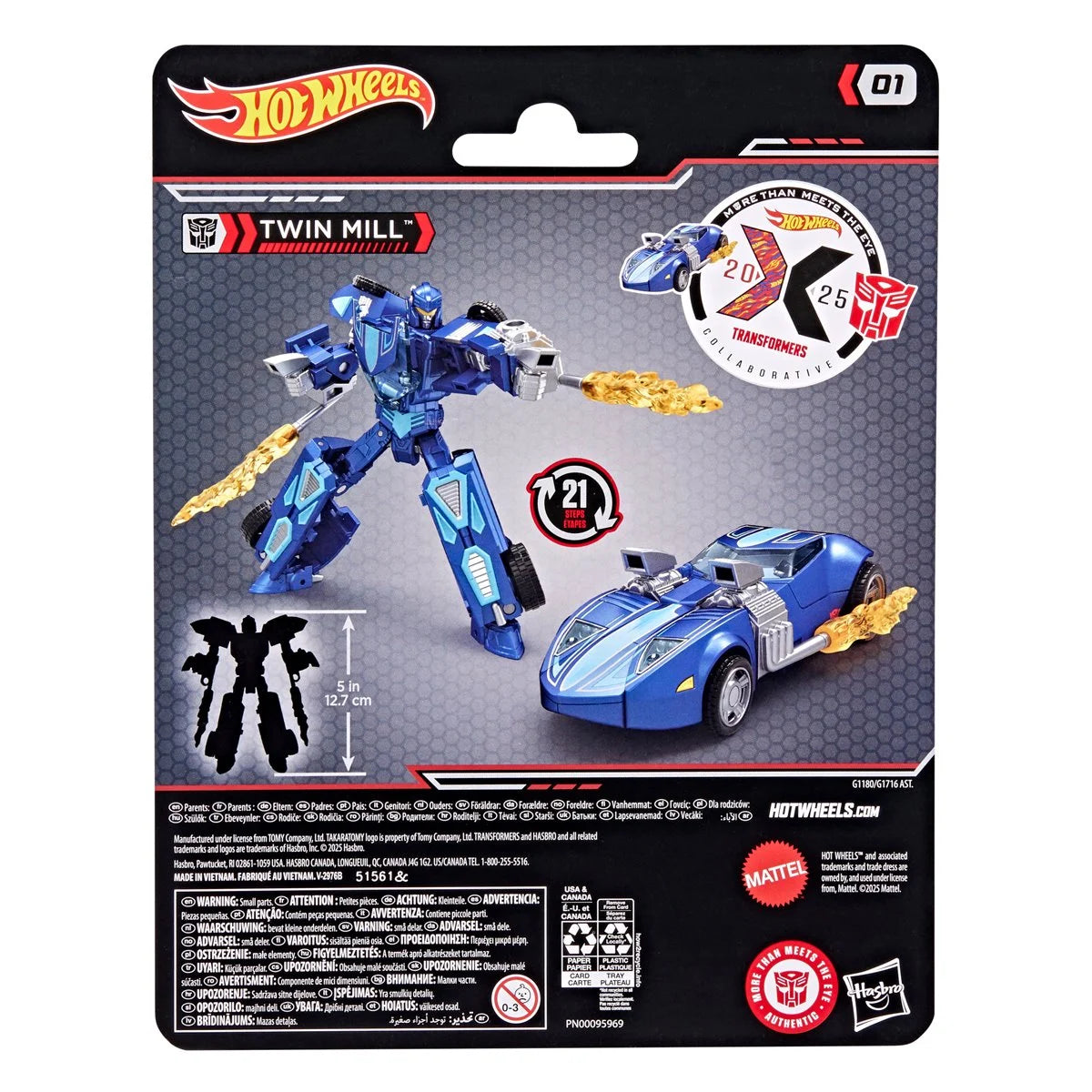 Transformers Collaborative Hot Wheels x Transformers Twin Mill