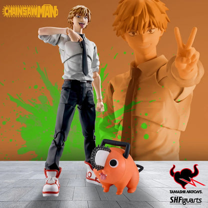 S.H.Figuarts Denji and Pochita Chainsaw Man Action Figure