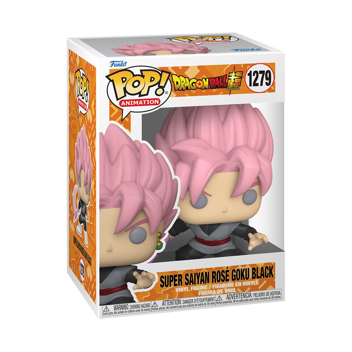 Funko Pop! Dragon Ball Super Saiyan Rose Goku Black Vinyl Figure #1279