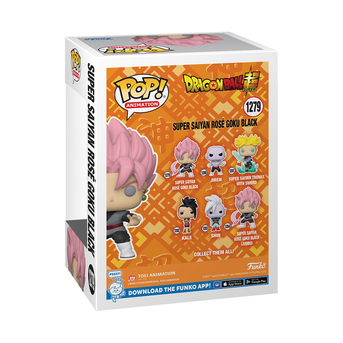 Funko Pop! Dragon Ball Super Saiyan Rose Goku Black Vinyl Figure #1279
