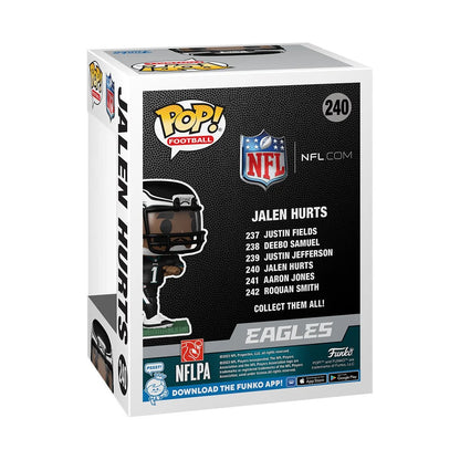 Funko Pop! NFL Eagles Jalen Hurts Vinyl Figure #240 with protector box