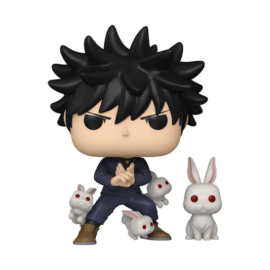 Funko Pop! Jujutsu Kaisen Megumi Fushiguro with Rabbits Vinyl Figure and Buddy #1883