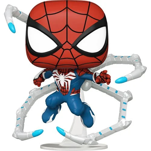 Funko Pop! Spider-Man 2 Game Peter Parker Advanced Suit 2.0 Vinyl Figure #971