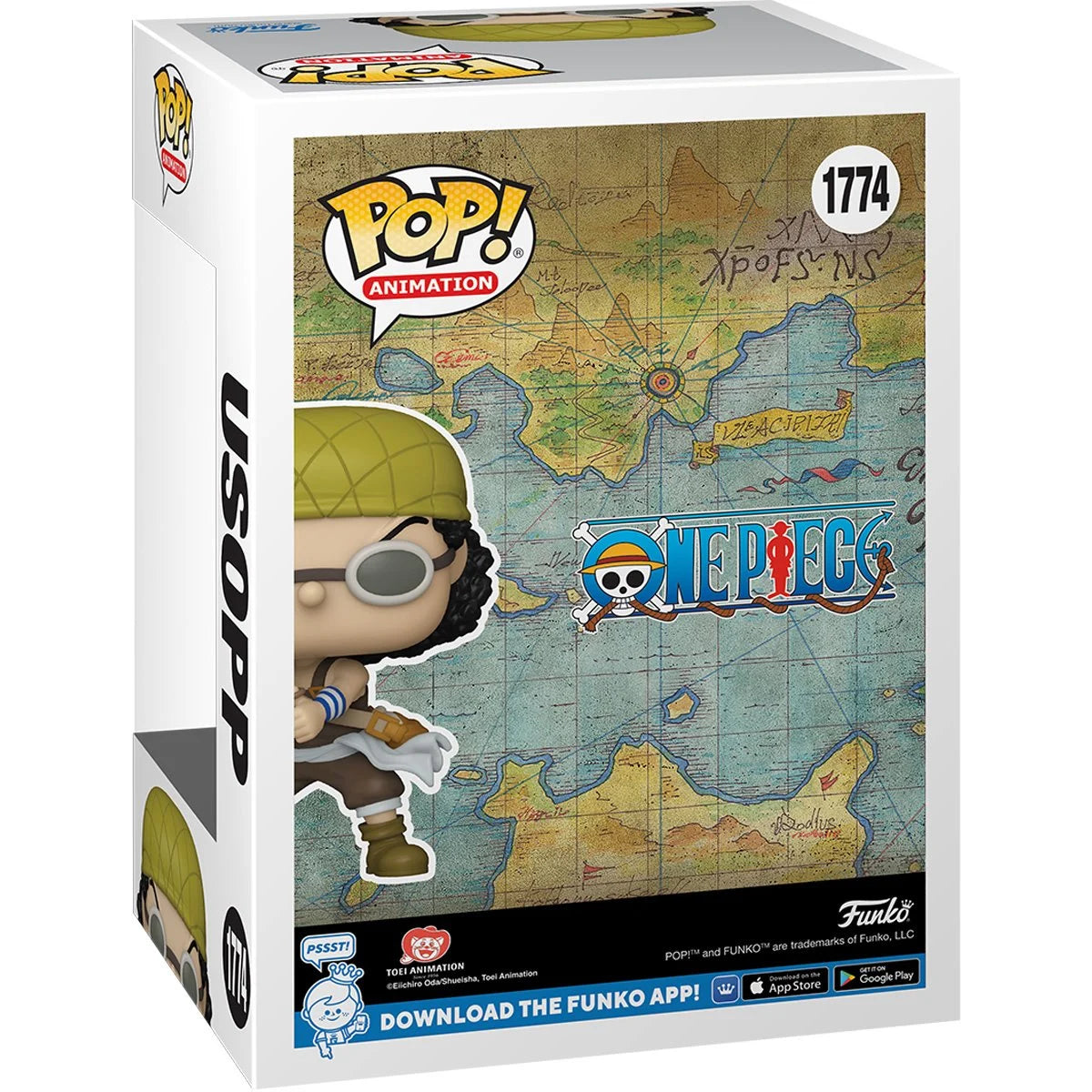 Funko Pop! One Piece Usopp (2024) Vinyl Figure #1774