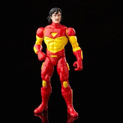 Marvel Legends Series Deluxe Retro Iron Man with Plasma Cannon