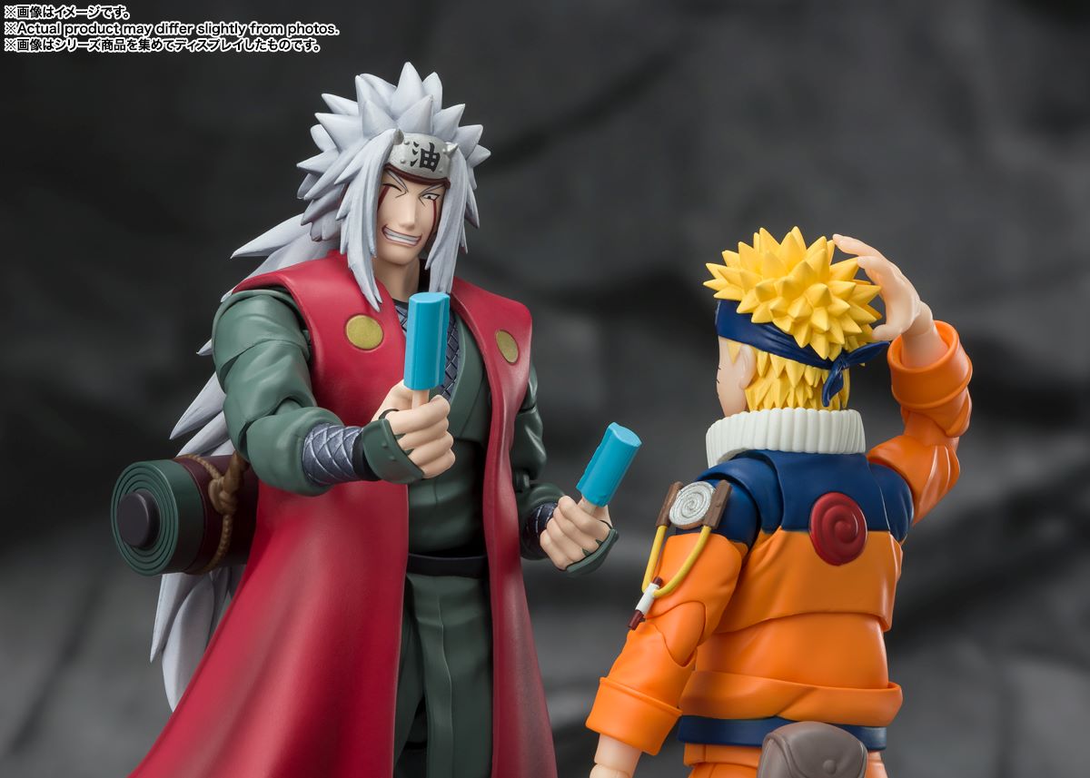 S.H.Figuarts Naruto Shippuden Jiraiya Action Figure - 2023 SDCC Exclusive Edition