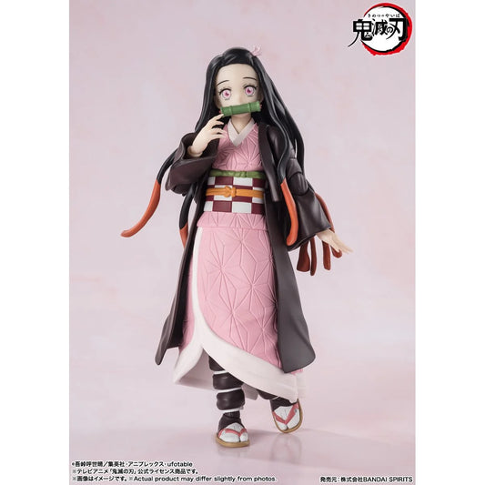S.H.Figuarts Demon Slayer: Kimetsu No Yaiba Nezuko Kamado Action Figure