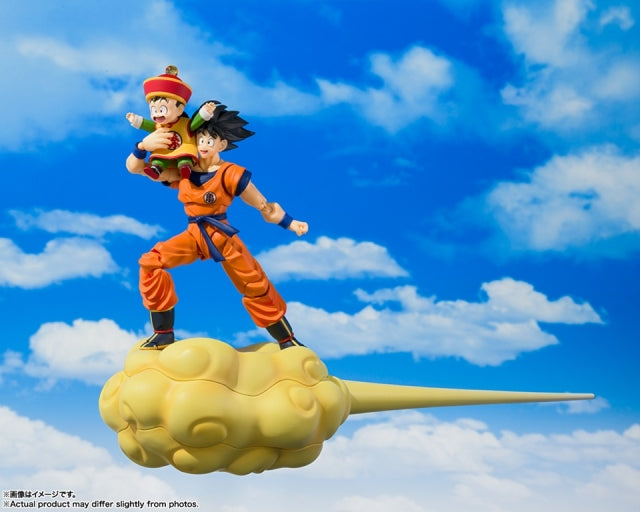 S.H.Figuarts Dragon Ball Z Son Goku and Son Gohan - Kid and Kintoun 2024 SDCC Exclusive