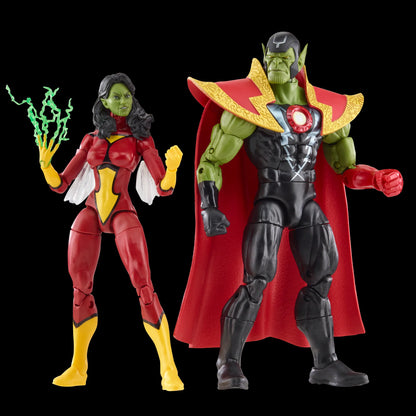 Marvel Legends Series Skrull Queen and Super-Skrull