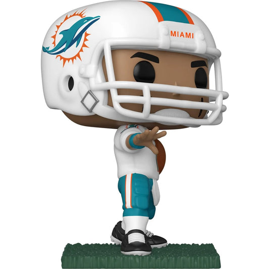 Funko Pop! NFL Miami Dolphins Tua Tagovailoa (Home Uniform) Vinyl Figure #158 with protector box