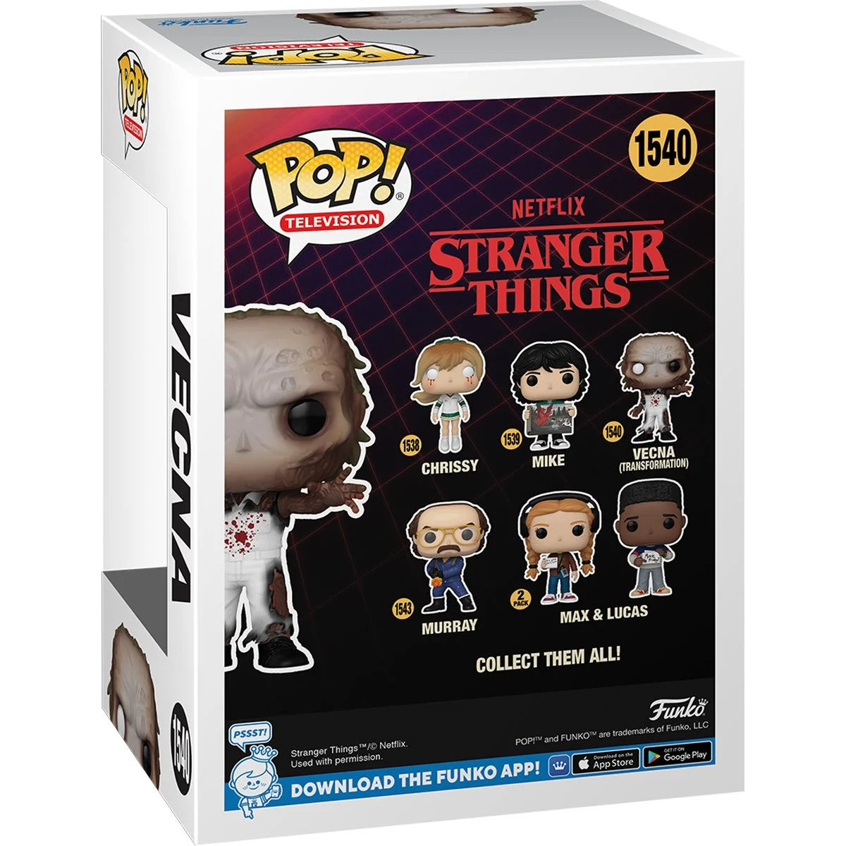 Funko Pop! Stranger Things Season 4 Vecna (Transformation) Vinyl Figure #1540