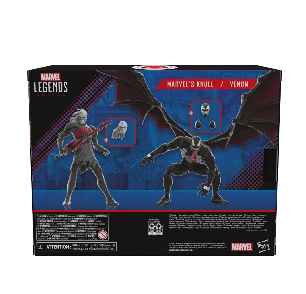 Marvel Legends Series 60th Anniversary Marvel’s Knull and Venom 2-Pack